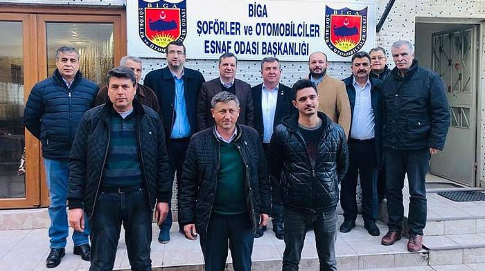 CHP YÖNETİMİNDEN BAŞKANLARA İADE-İ ZİYARET