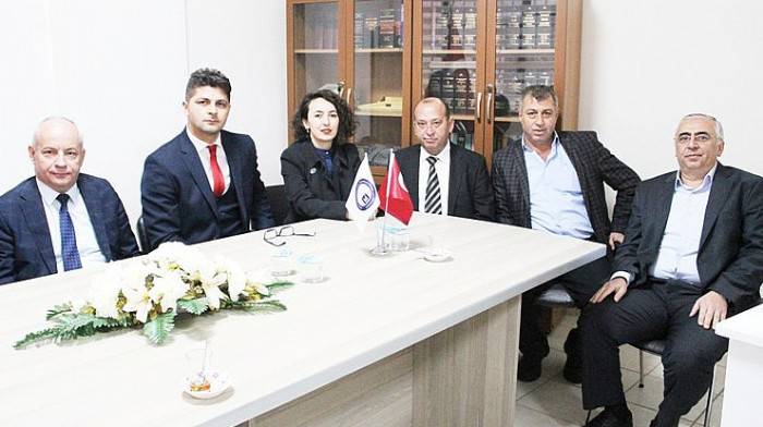 ÇANAKKALE DEFTERDARI EKİCİ, BİGALI MUHASEBECİLERİ ZİYARET ETTİ