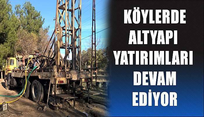 Merkez Köylerde Altyapı Yatırımları Devam Ediyor