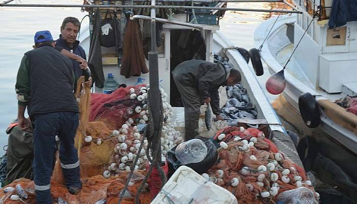 İki kardeş balıkçıların yüzünü palamut güldürdü