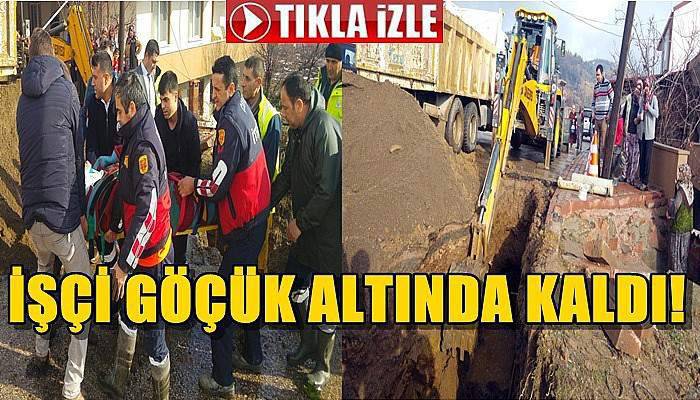 İşçi Göçük Altında Kaldı!