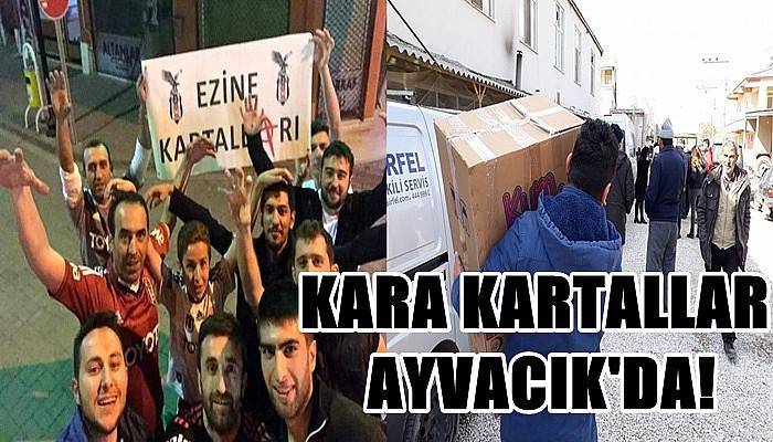 Kara Kartallar Ayvacık'da!