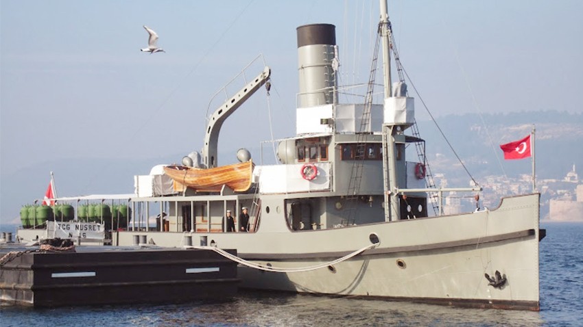 Türkiye'nin ilk kadın amirali, Çanakkale Boğazı’nda seyir yaptı