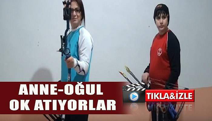 Anne-Oğul Ok Atıyorlar (Video)