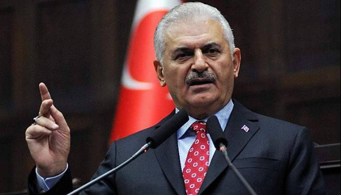 Binali Yıldırım, İsmail Kahraman'la görüşüyor