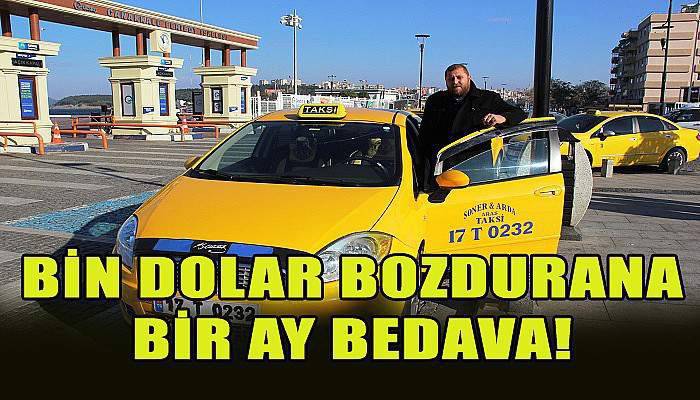  Bin dolar bozdurana bir ay bedava!