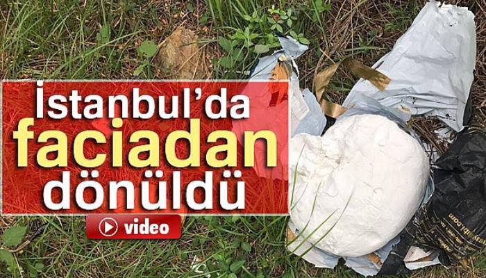 Kartal'da ormanlık alanda 10 kilo A-4 patlayıcı bulundu