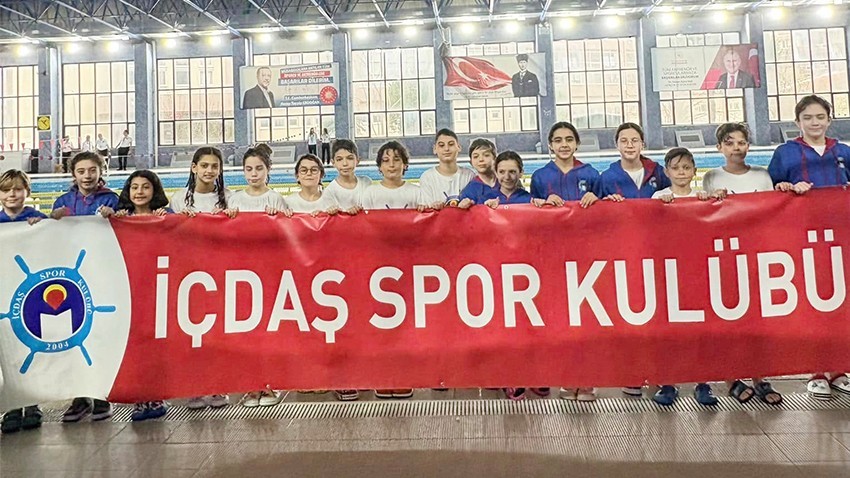 İÇDAŞ Spor Kulübü yüzücüleri bölge müsabakalarına katılım hakkı kazandı