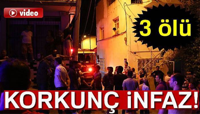 İzmir'de korkunç infaz: 3 ölü