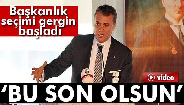  Beşiktaş’ın Divan Kurulu Başkanlık seçimi gergin başladı