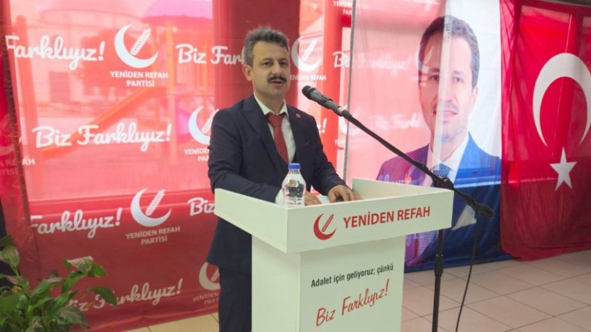 Yeniden Refah Partisi İlçe Başkanı İsmail Uslu Oldu