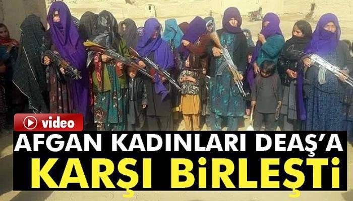 DEAŞ'ı Afgan kadınları vuracak