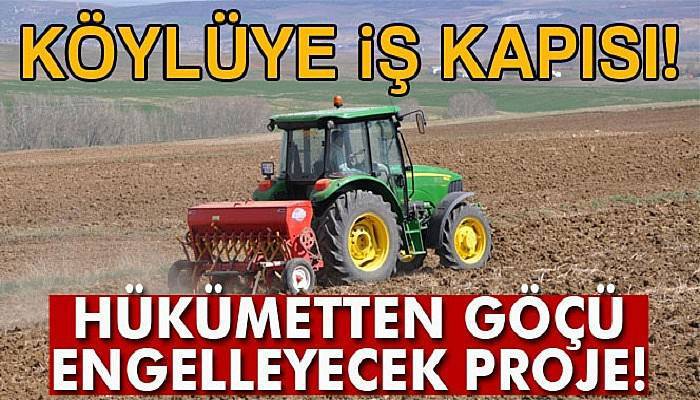 Köylerde işsiz kalmayacak