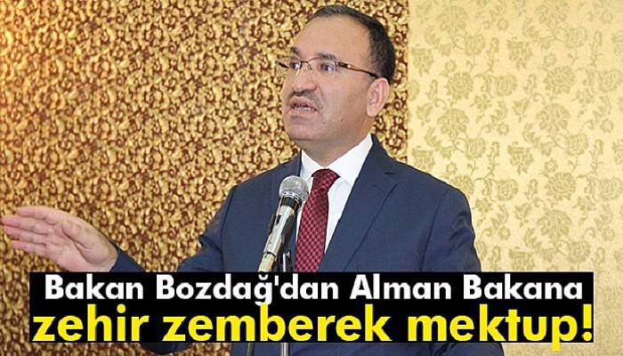  Bozdağ'dan Alman Bakana sert cevap