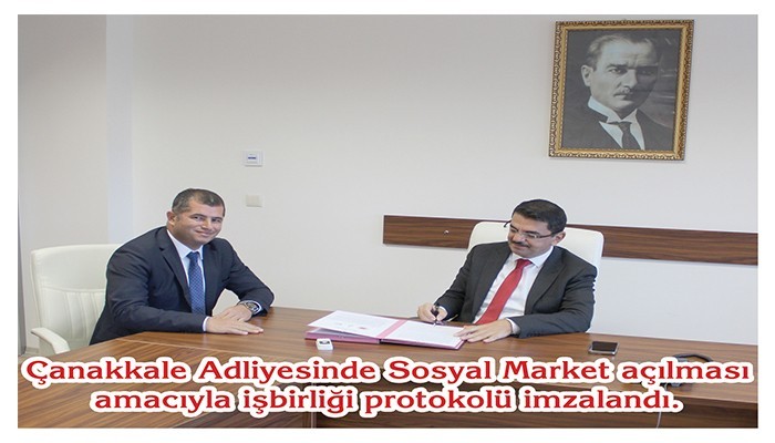 Çanakkale Adliyesine Sosyal Market Açılıyor