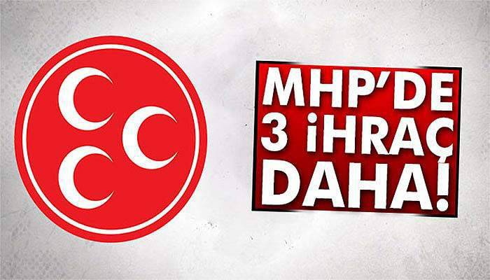 MHP Kurultay Çağrı Heyetindeki üç ismi partiden ihraç etti