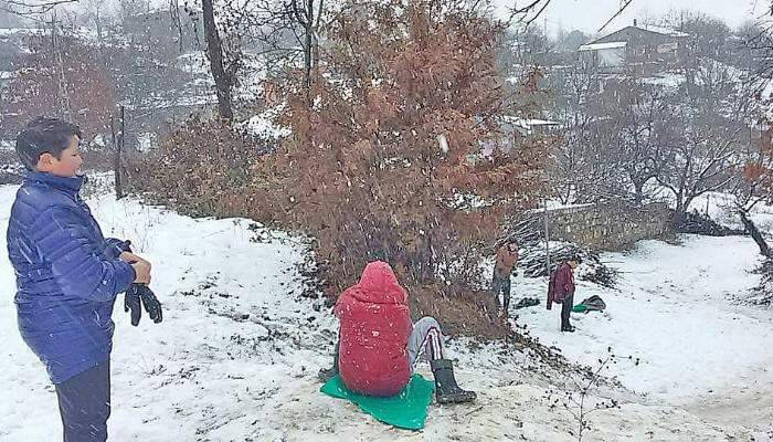 Yenice'de kar nedeniyle eğitime ara verildi