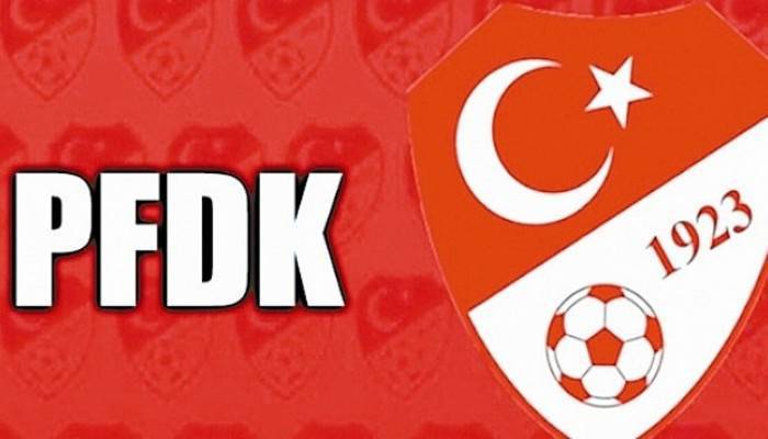  PFDK ceza yağdırdı