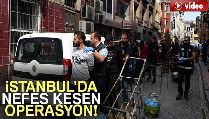 Polisten Kumkapı'da nefes kesen uyuşturucu operasyonu: 10 gözaltı