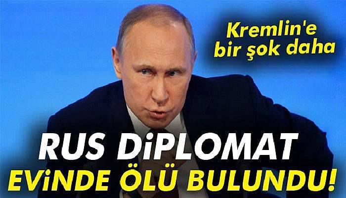  Üst düzey Rus diplomat evinde ölü bulundu!