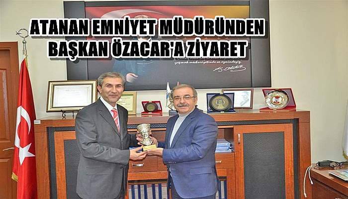 Emniyet Müdürü Sağlam, Başkan Özacar'ı Ziyaret Etti