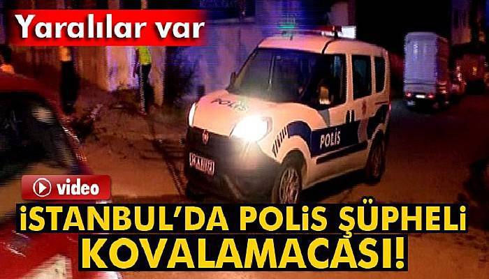 Kartal’da polis şüpheli kovalamacası: 2 yaralı