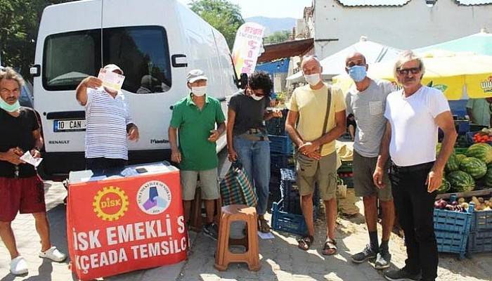 DİSK Emekli Sen Gökçeada temsilciliği üye çağrısı yaptı