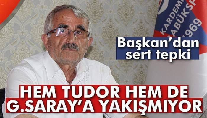 Başkan'dan sert tepki