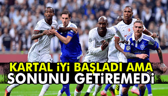 Kartal sonunu getiremedi