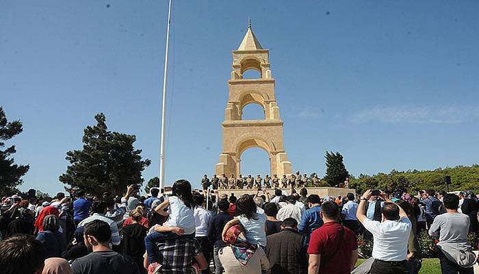 Çan belediyesi şehitlik gezileri tamamlandı