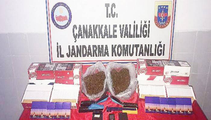 ÇANAKKALE'DE UYUŞTURUCU OPERASYONUNA 2 GÖZALTI