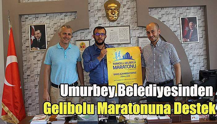  Umurbey Belediyesinden Gelibolu Maratonuna Destek