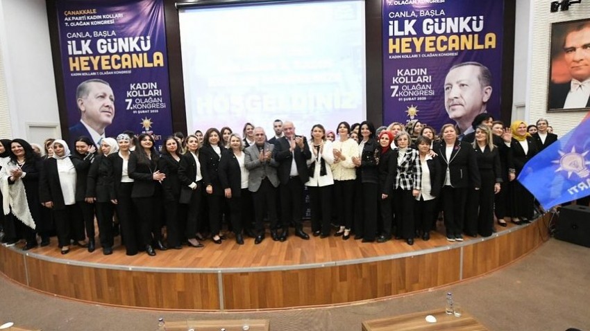 AK Parti’de kadın kolları başkanı değişmedi 