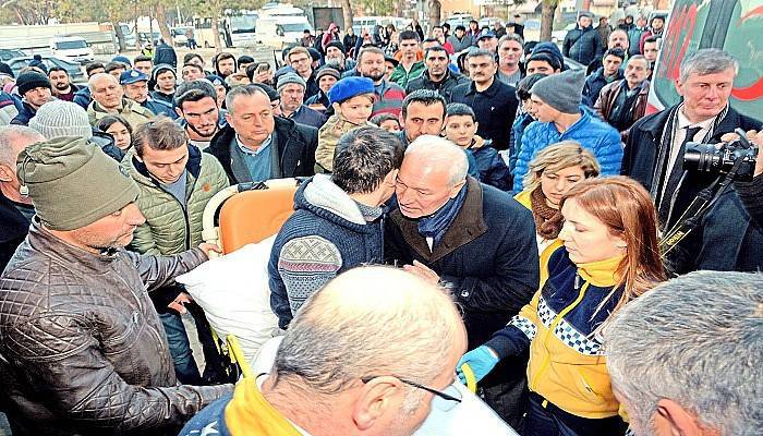 Kayseri gazimiz dualarla karşılandı