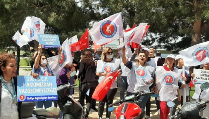 ÇOMÜ sağlık işçilerinin hak zaferi