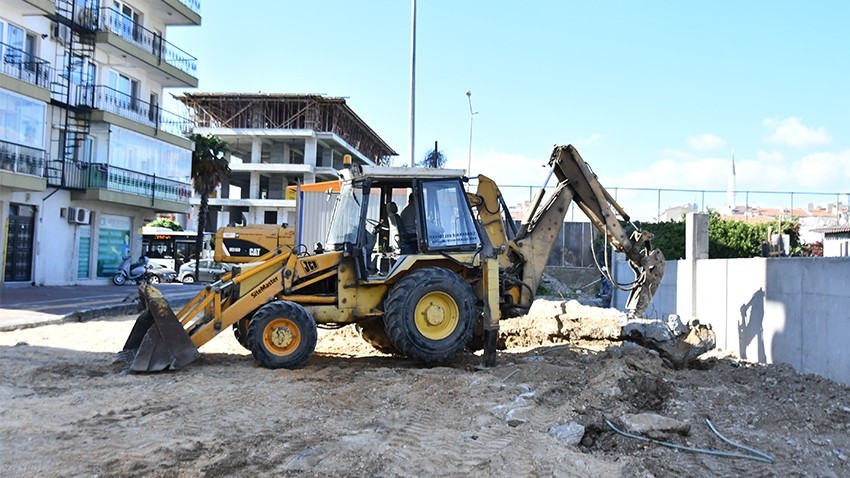 Fevzi Renda Sokak'ta Üstyapı Yenileme Çalışması