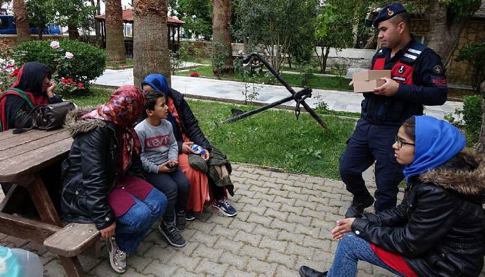 Çanakkale'de 11 kaçak göçmen yakalandı