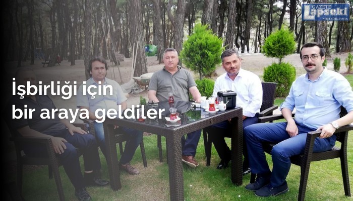 İşbirliği için bir araya geldiler