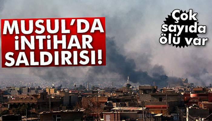 Musul'da bomba yüklü araçla intihar saldırısı! Çok sayıda ölü var...