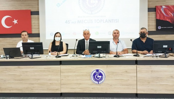 BİGA TSO AĞUSTOS AYI MECLİS TOPLANTISINI YAPTI