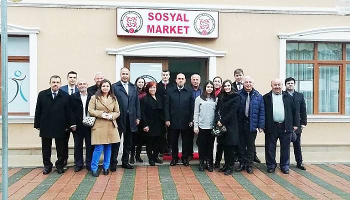 KAYMAKAM CAN’DAN SOSYAL MARKET'E ZİYARET