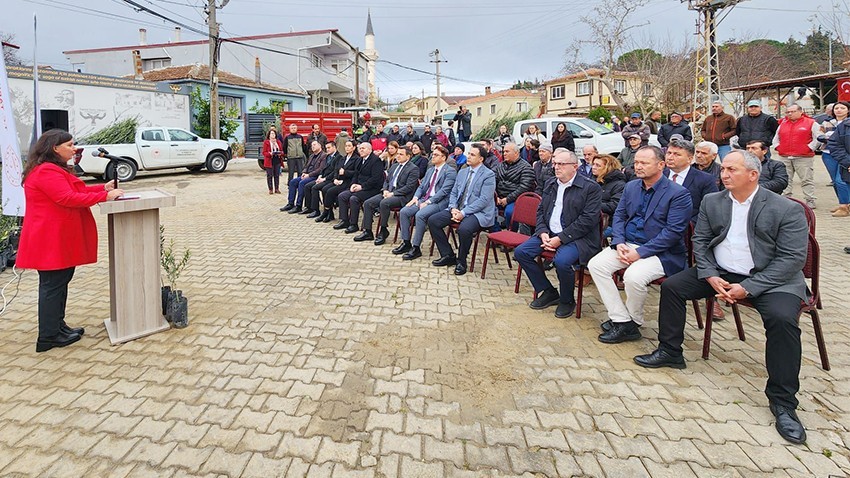 Yangından etkilenen çiftçilere 5 bin zeytin fidanı desteği