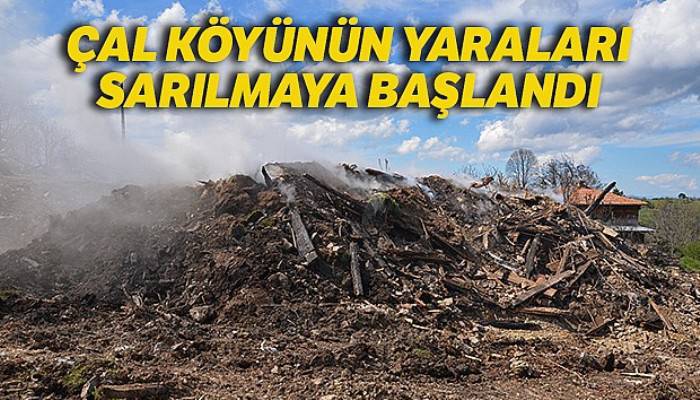 Çorum'da Çal köyünün yaraları sarılmaya başlandı