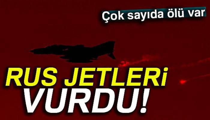 Rusya'dan Suriye'ye hava saldırısı: 34 ölü