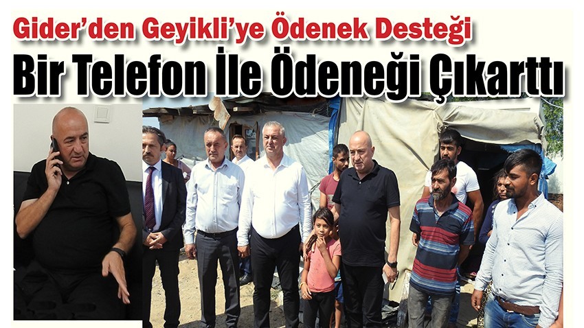 Bir Telefon İle Ödeneği Çıkarttı 