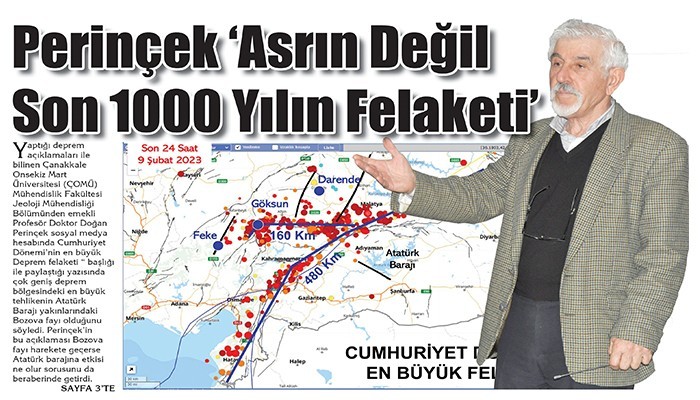 Perinçek ‘Asrın Değil Son 1000 Yılın Felaketi’