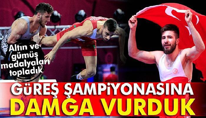 U23 Avrupa Güreş Şampiyonası'na Türk damgası