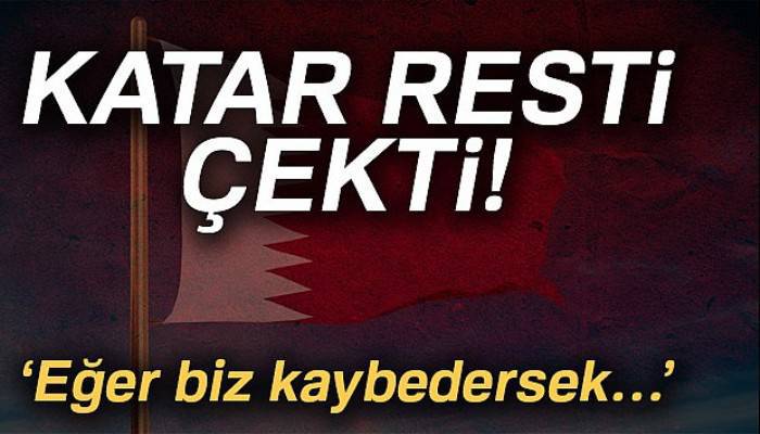  Katarlı Bakan’dan tehdit gibi açıklama