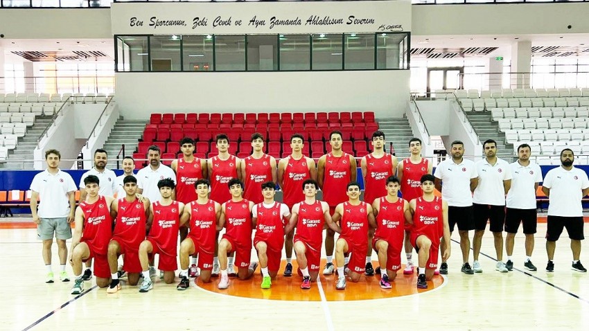 U18 Genç Erkek Basketbol Milli Takımı Avrupa Şampiyonası İçin Hazırlıklarını Sürdürüyor