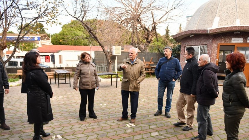 Yenilenen Cumhuriyet Meydanında İnceleme